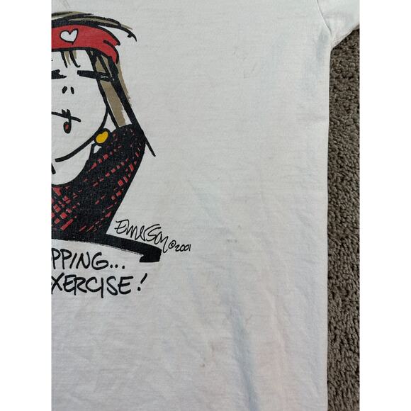 VINTAGE Emerson Street Shirt Womens One Size Lets Go Shopping Oversized - Picture 7 of 15